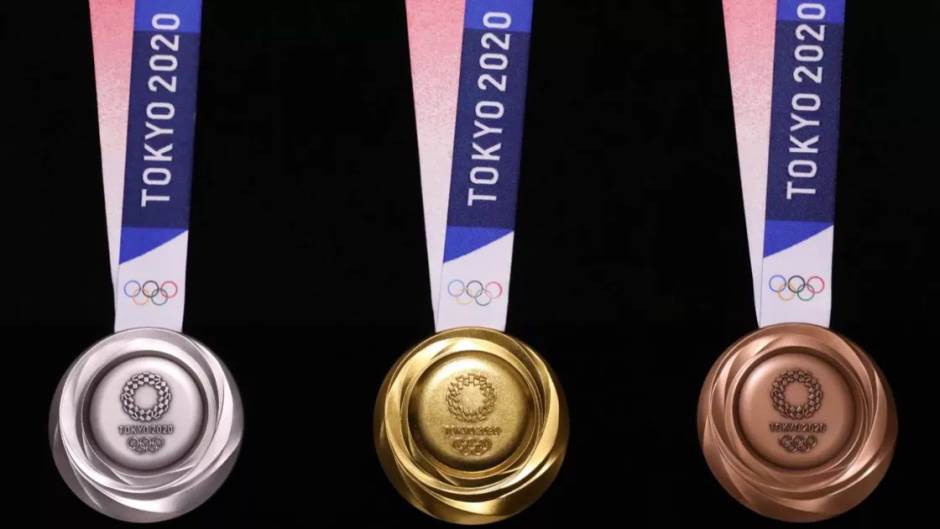 olimpijske medalje od recikliranih materijala