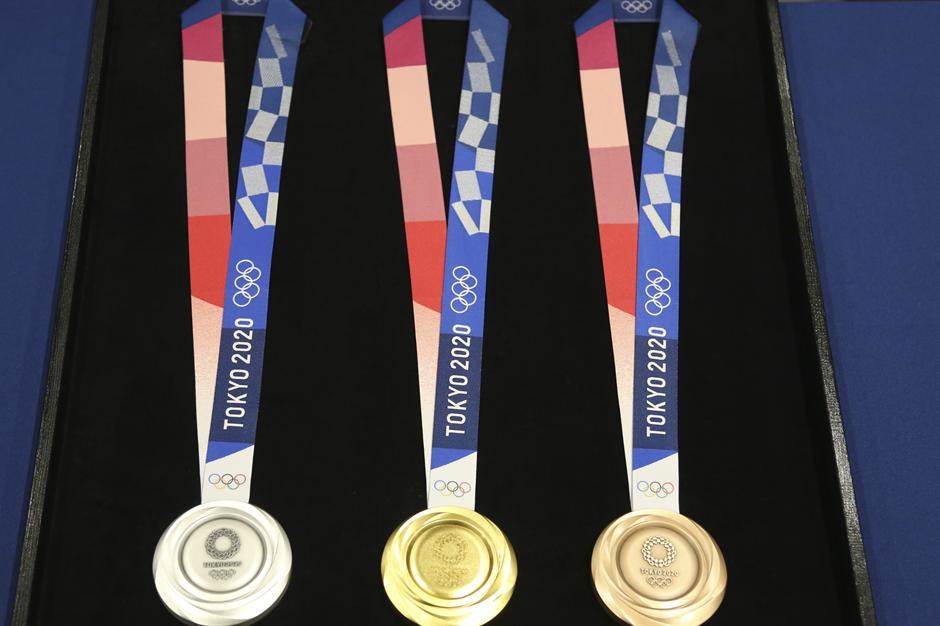 olimpijske medalje od recikliranih materijala