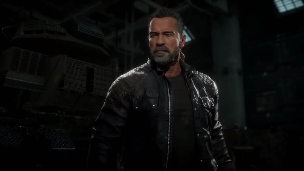 Terminator T-800 Mortal Kombat 11 gameplay video trailer