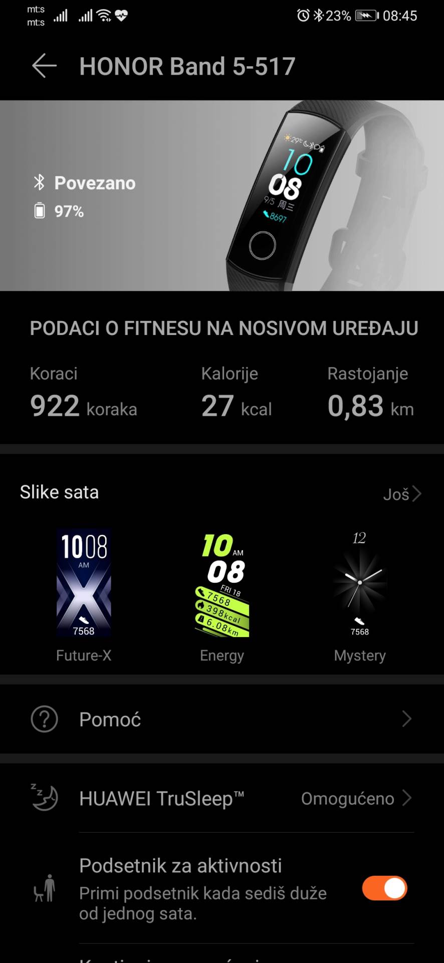 HONOR Band 5 cena u Srbiji, HONOR Band 5 cena, prodaja, kupovina, HONOR Band 5 utisci, kako radi