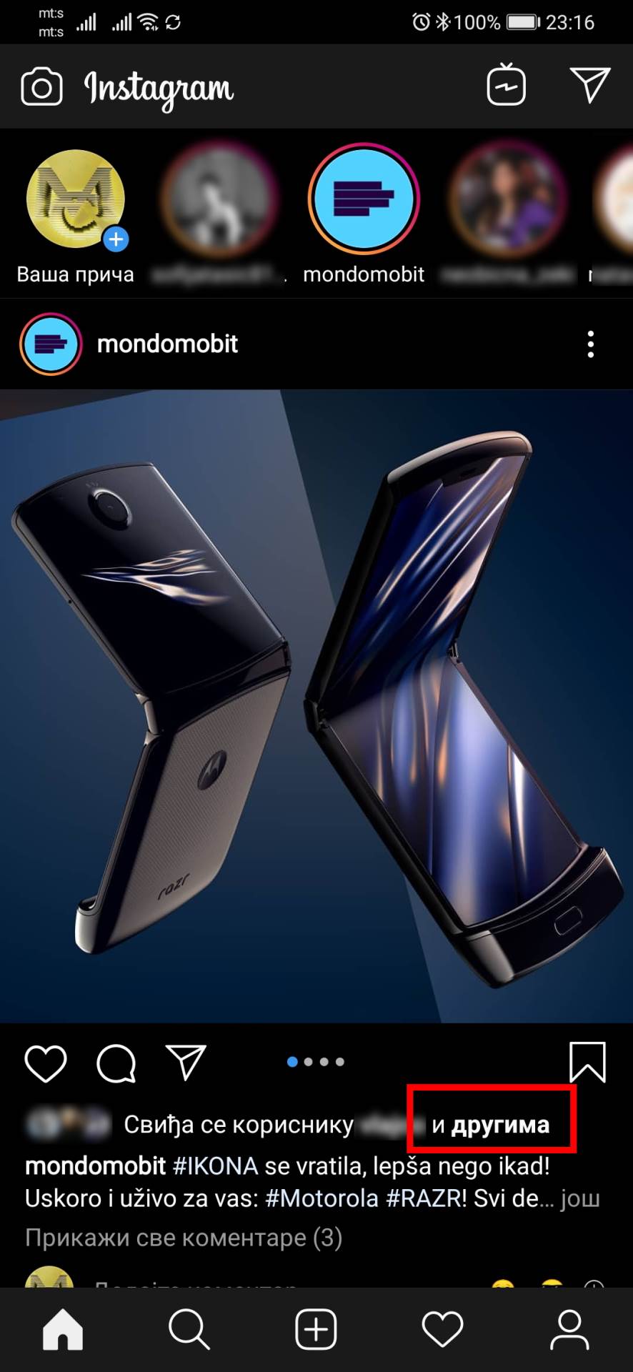 Instagram sakrio lajkove uveo pretragu lajkova, Instagram pretraga lajkova, Instagram Search likes