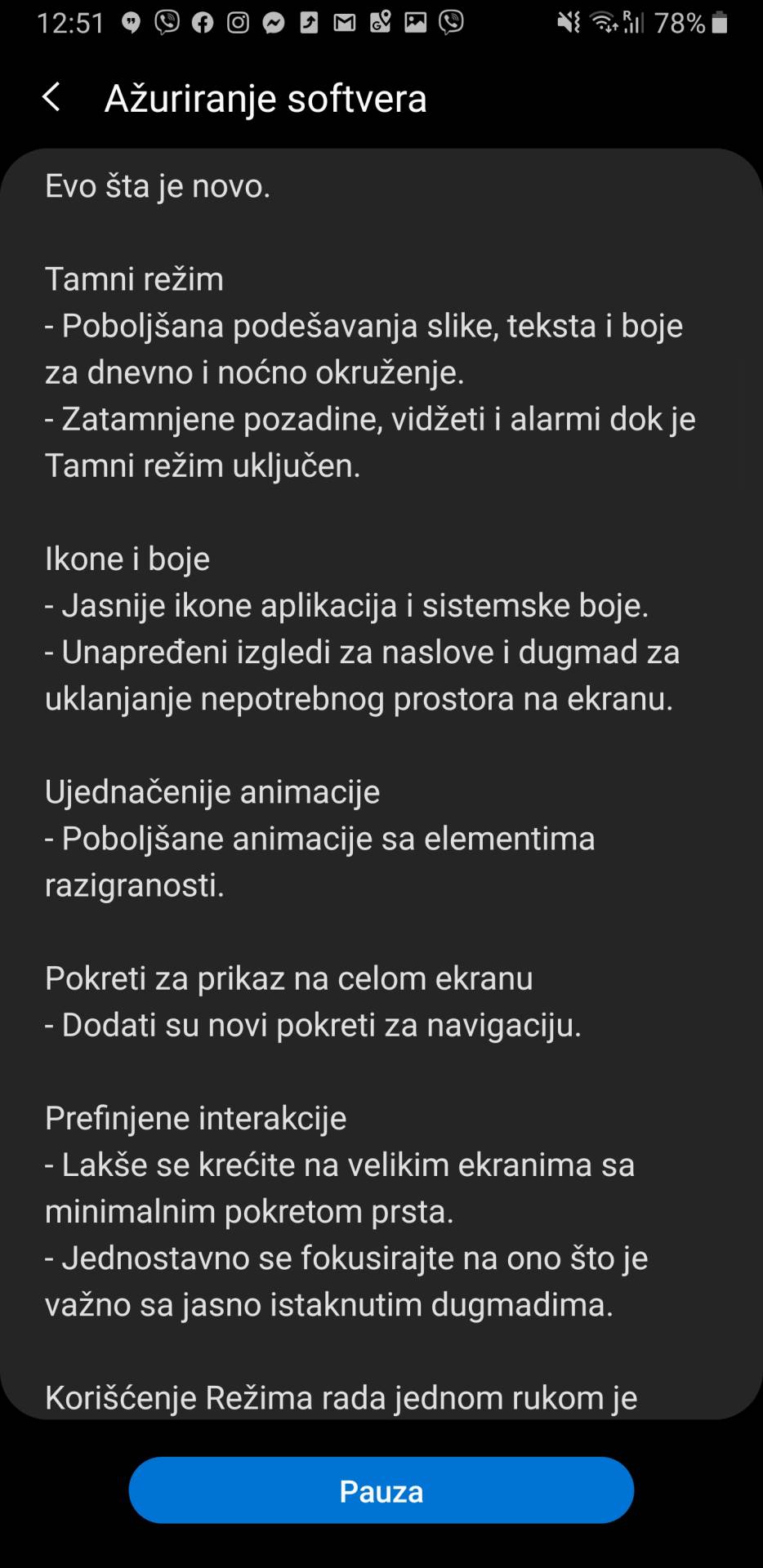 Samsung Galaxy Android 10 update, Samsung Galaxy Note9 Android 10 ažuriranje