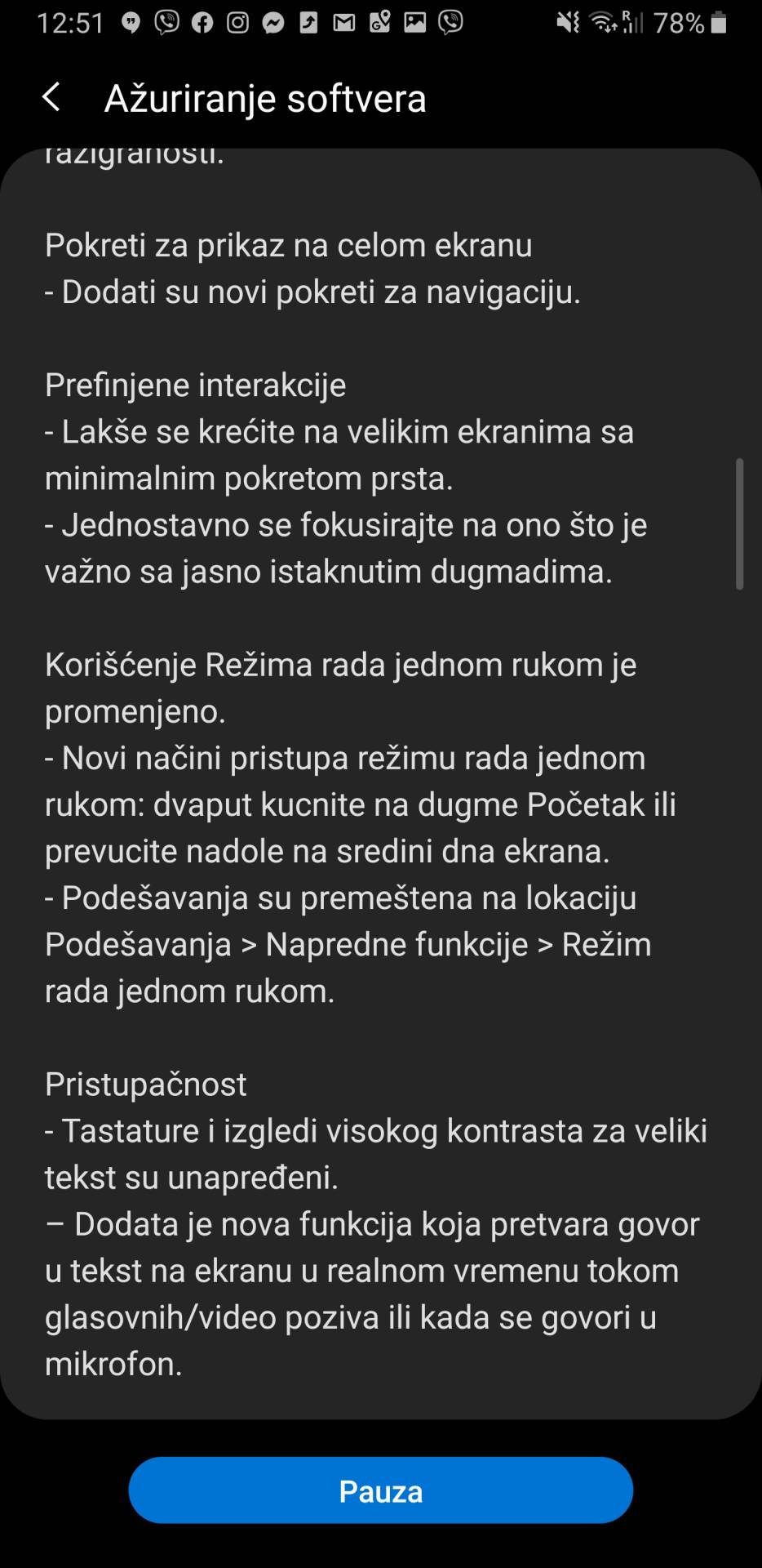 Samsung Galaxy Android 10 update, Samsung Galaxy Note9 Android 10 ažuriranje