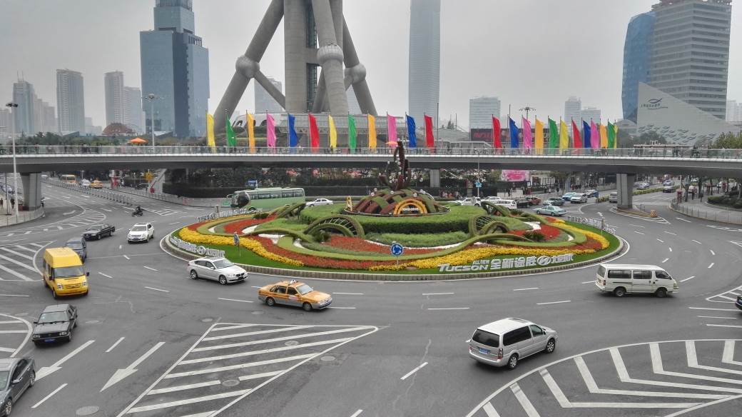 Dronovi Šangaj Nova godina 