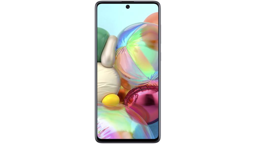 Samsung galaxy A52 A72  ugovor Glaxay model pet kamera na pozadini telefona