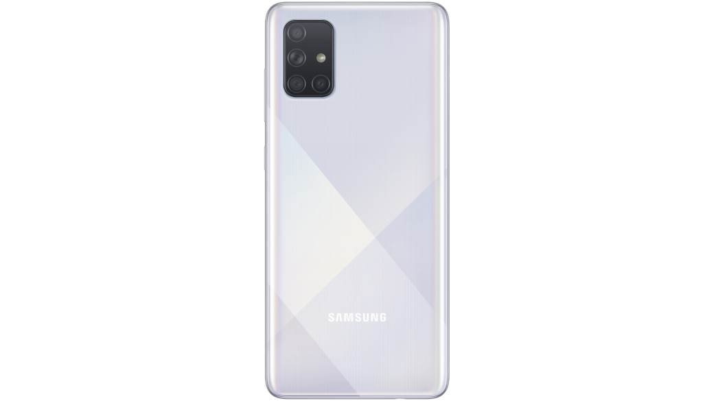 Samsung galaxy A52 A72  ugovor Glaxay model pet kamera na pozadini telefona