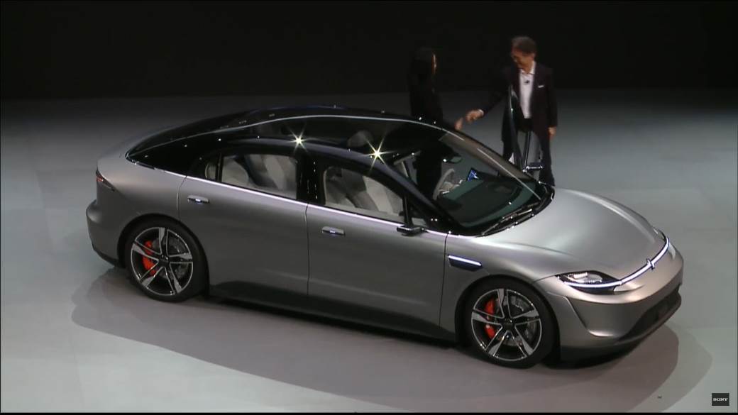 Sony Xperia 5 Plus CES 2020, Sony Vision S