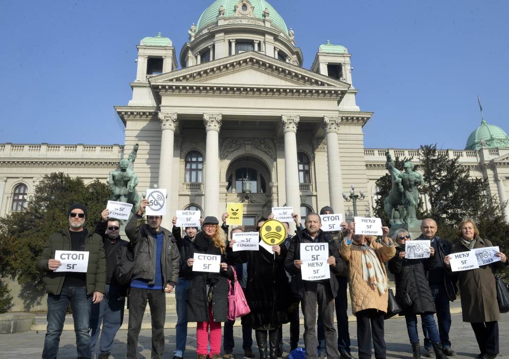 5G protest u Beogradu, Protiv 5G, 
