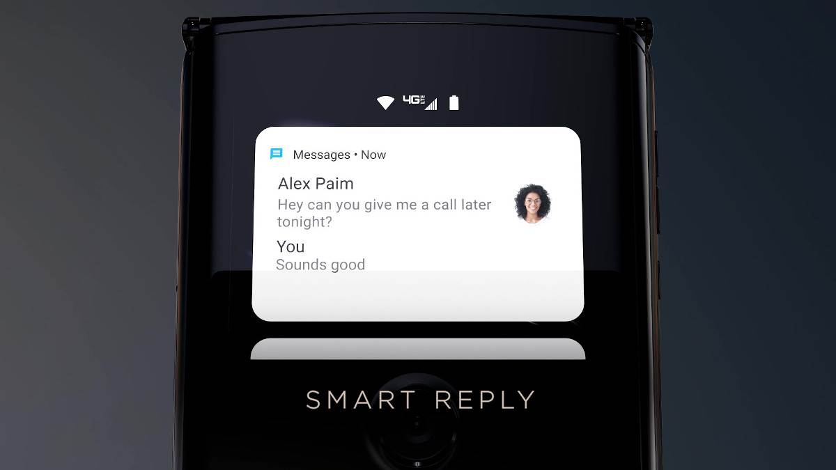 Motorola RAZR savitljivi ekran, Motorola RAZR Android 10 Quick View spoljnji ekran opis, info
