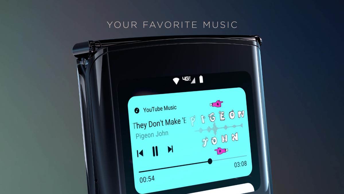 Motorola RAZR savitljivi ekran, Motorola RAZR Android 10 Quick View spoljnji ekran opis, info