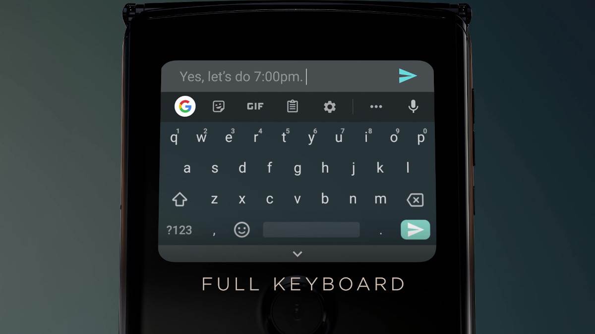 Motorola RAZR savitljivi ekran, Motorola RAZR Android 10 Quick View spoljnji ekran opis, info