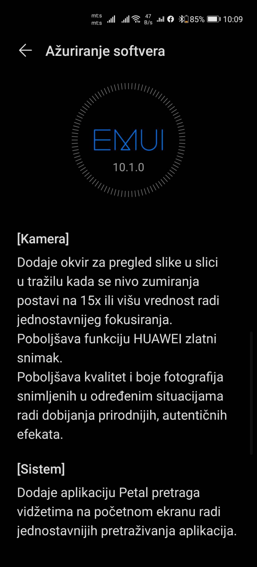 Huawei P40 i Huawei P40 Pro ažuriranje softvera Celia Assistant, Huawei P40 i Huawei P40 Pro update