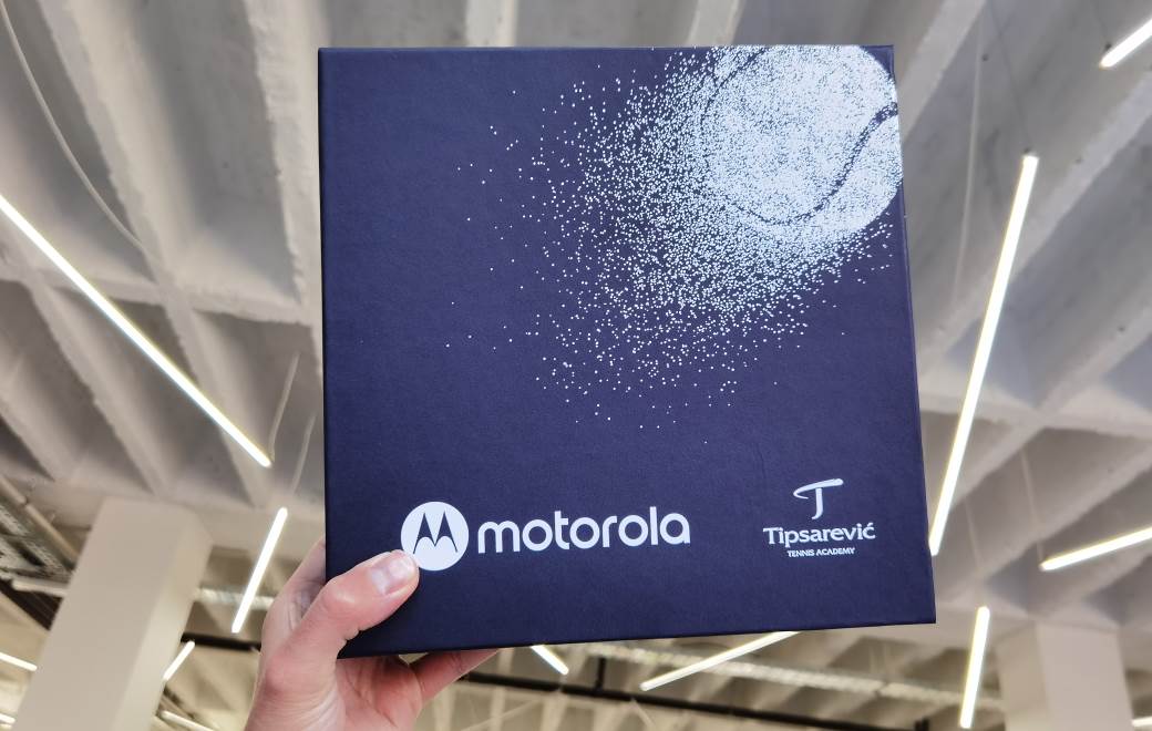 Teniska akademija Tipsarevic  kompanija Motorola saradnja, Motorola Tipsarevic saradnja