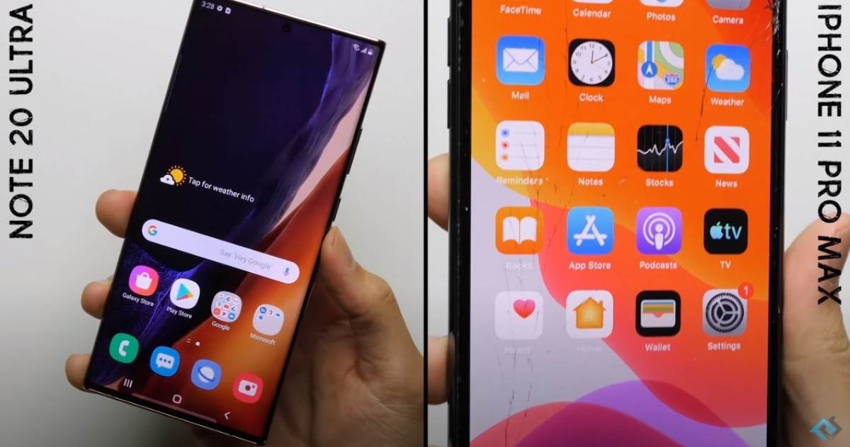 Samsung Galaxy Note 20 Ultra ili Apple iPhone 11 Pro Max, Koji je jaci Samsung ili iPhone foto video
