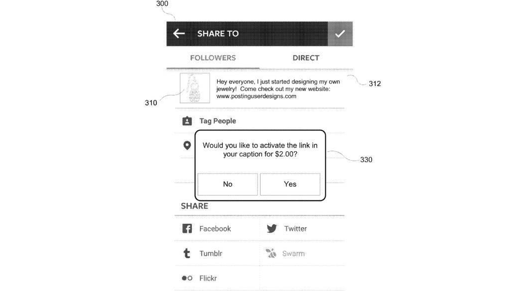 Instagram placanje link objava, Instagram naplacuje linkove u objavama 