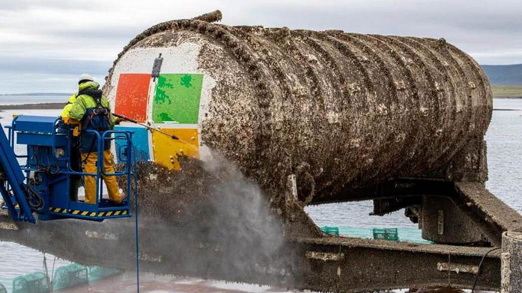 Microsoft DATA centar pod vodom, Microsoft DATA centar Dablin kako izgleda foto video