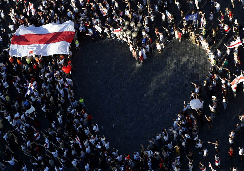 Belorusija protesti hakeri policija licni podaci objavljeni, Hakeri Telegram aplikacija Belorusija
