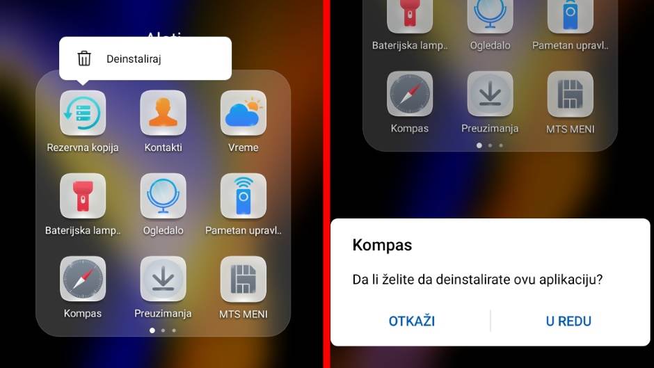 Android bloatware kako ukloniti, Preinstalirane aplikacije Android, Kako da obrišem Android aplikaci