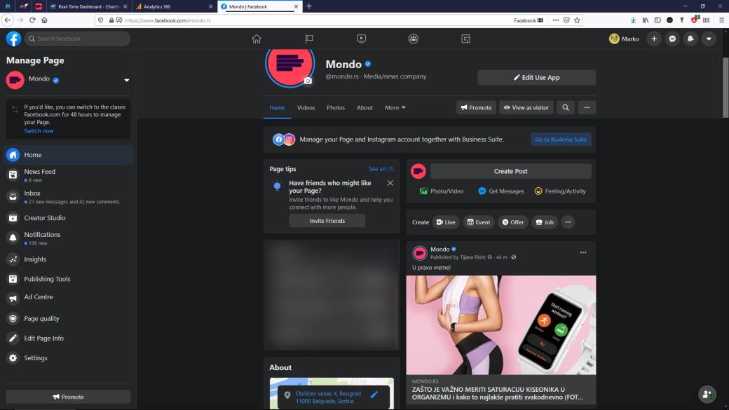 facebook koronavirus teorije zavere peter daryl evans youtube ukinuta stranica pit evans