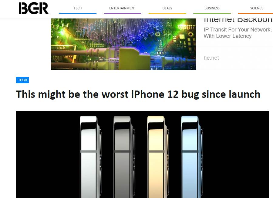 apple iphone 12 telefoni baterija telefona se brzo prazni