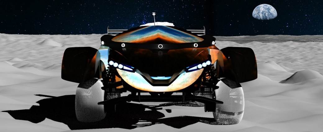 trka u svemiru na mesecu ilon mask ferari bmw 