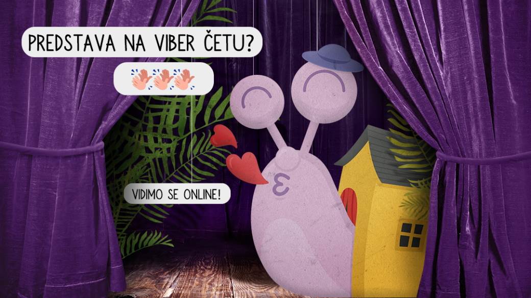 Pozorištance Puž Viber predstava Cvrcak i Mrav, Ezop Cvrcak i Mrav Viber predstava Pozorištance Puž