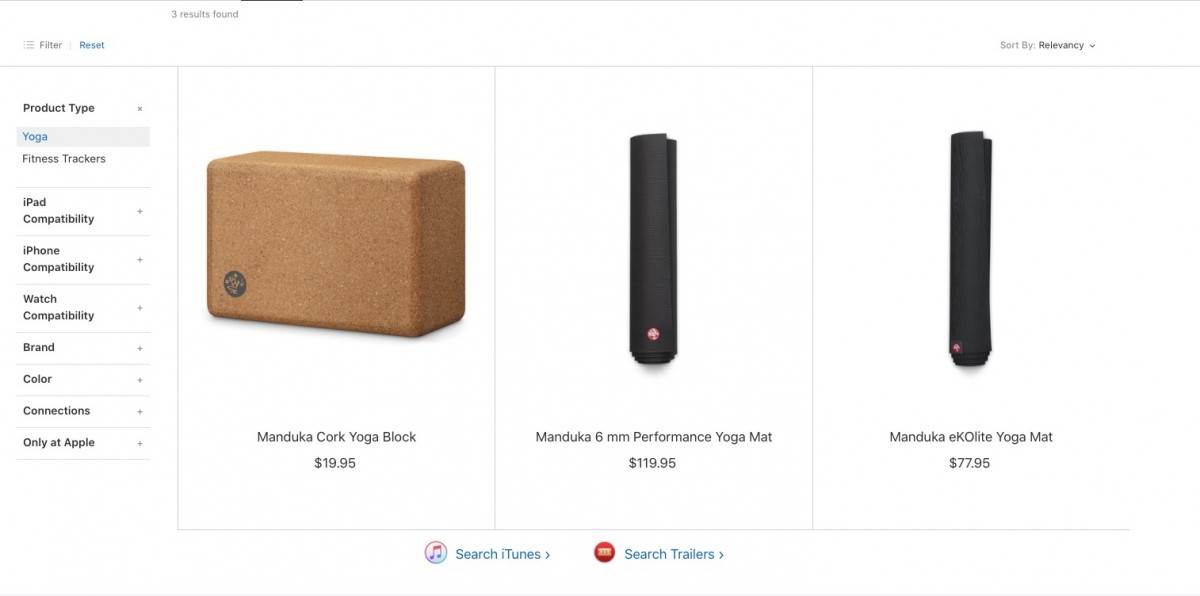 apple fitness+ servis podloga za jogu 120 dolara cena fitnes oprema povoljno foto video