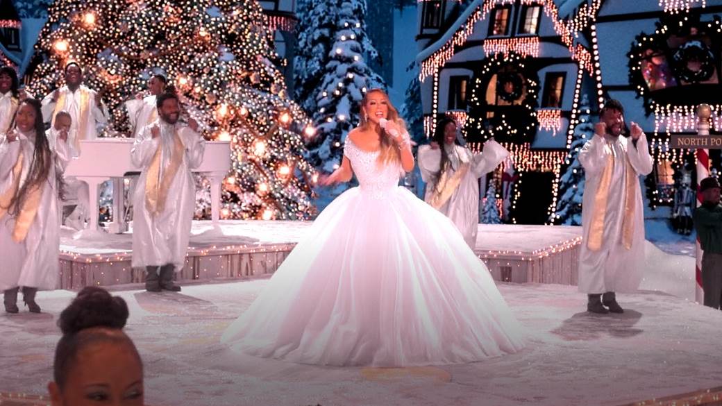 mariah carey christmas special, maraja keri apple tv+ spektakl video emisija božic kraljica božica
