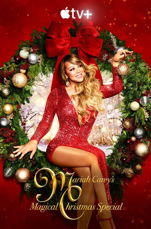 mariah carey christmas special, maraja keri apple tv+ spektakl video emisija božic kraljica božica