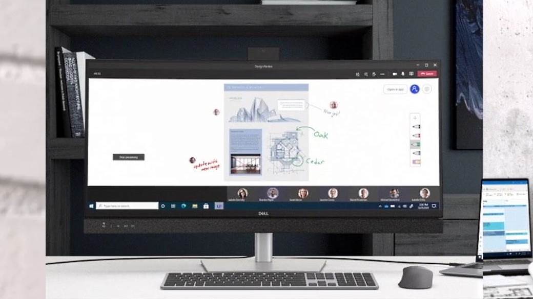 monitor novo dugme microsoft teams ces 2020