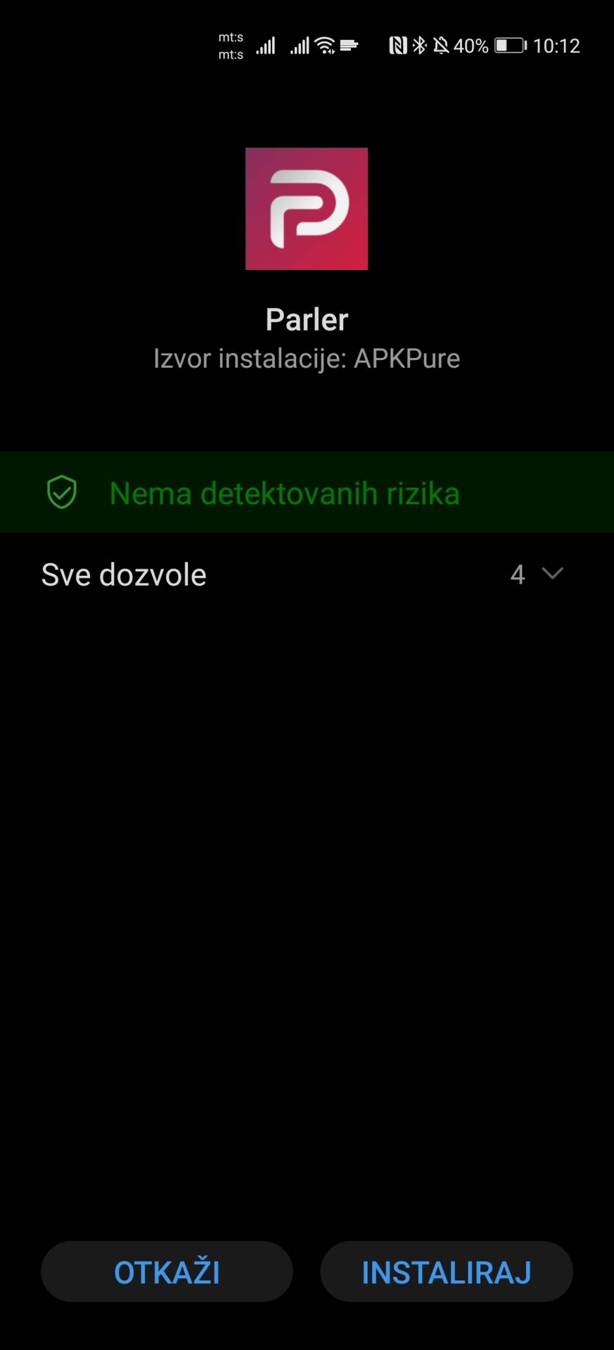 parler ukinuti serveri amazon google apple zabrana aplikacije