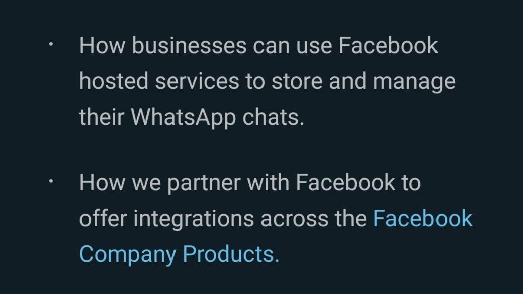 whatsapp uslovi korišcenja 