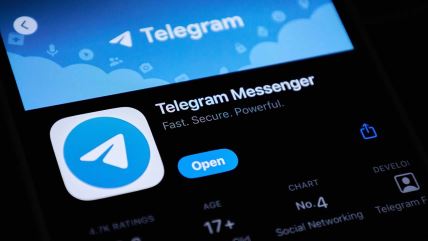 Telegram listing