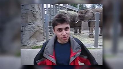 Screenshot iz prvog YouTube videa Me at the Zoo