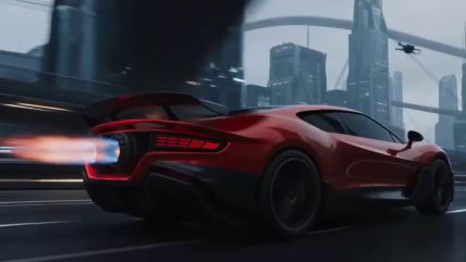 Dreame Nebula 01 Jet Edition hiperautomobil sa raketnim pogonom