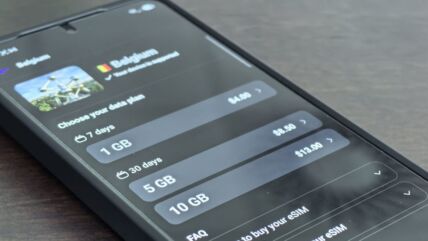 Viber eSIM izbor paketa u aplikaciji