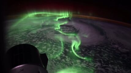 Aurora Australis iz svemira
