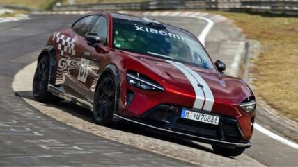 Xiaomi YU7 GT autonomna vožnja na Nirburgring stazi