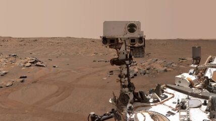 Perseverance rover na Marsu