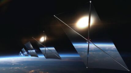 Reflect Orbital džinovska ogledala u orbiti, ilustracija