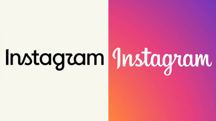 Instagram novi i stari logo