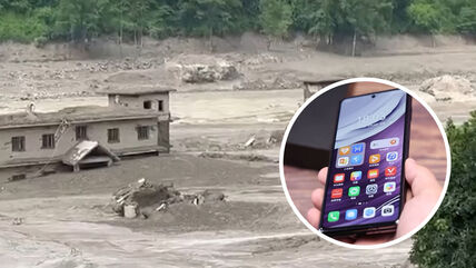 Huawei telefon bujica u Nepalu