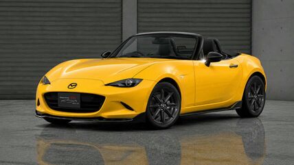 Mazda MX-5 u Sunflower Yellow boji
