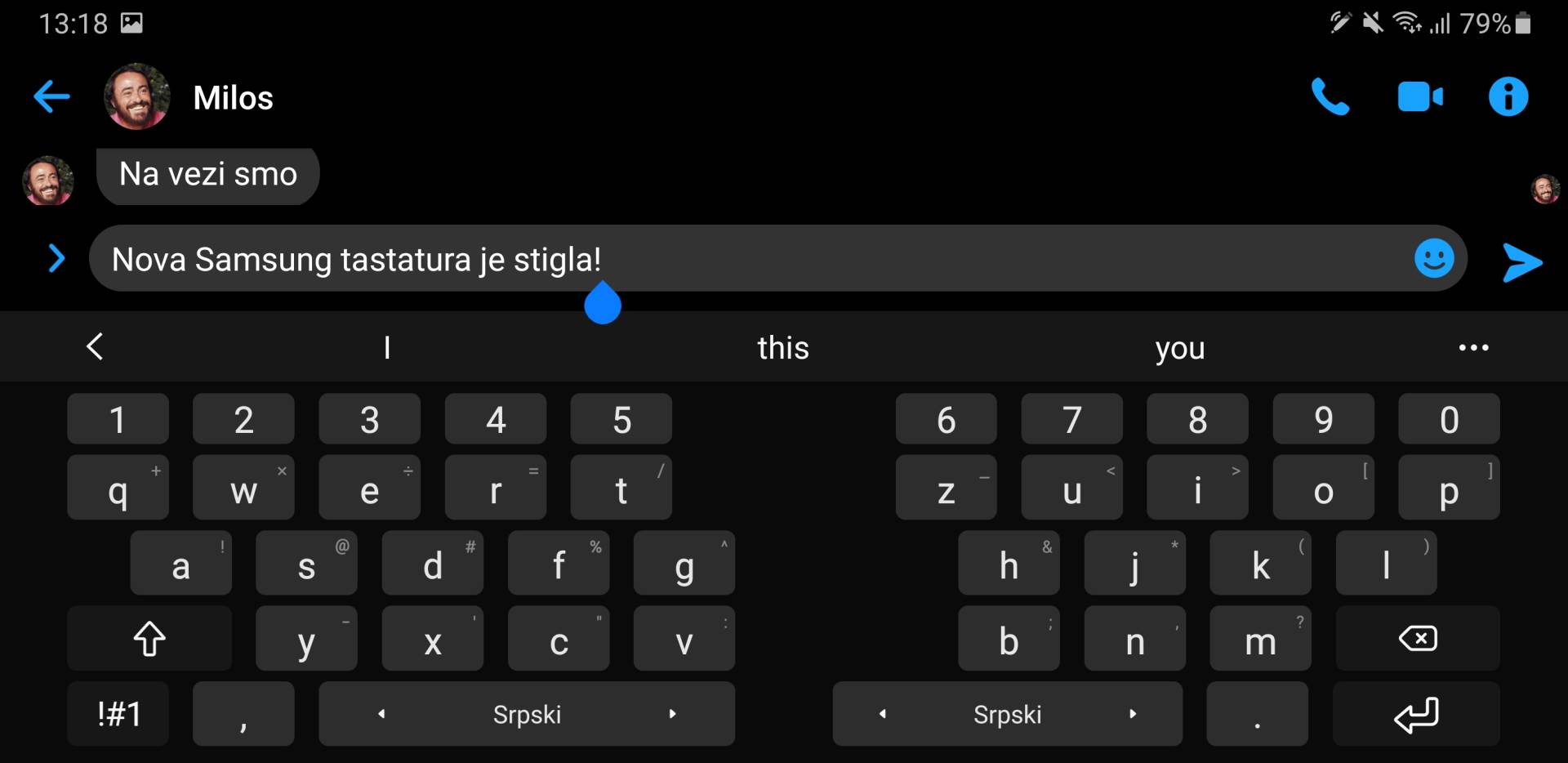Samsung podeljena tastatura, Kako podeliti tastaturu, Lakše kucanje na tastaturi, Samsung tastatura