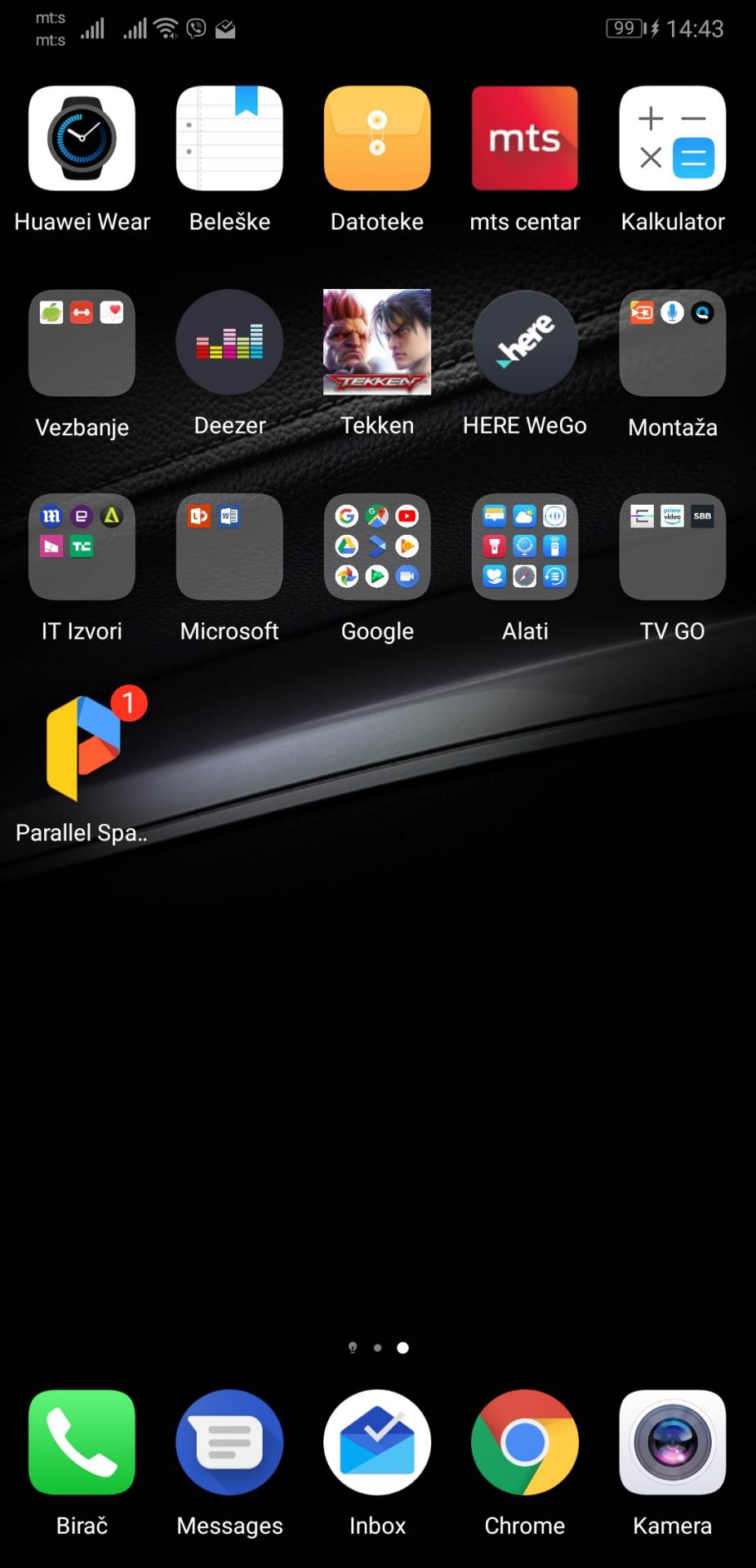 Dva naloga iste aplikacije za Android 12 telefone