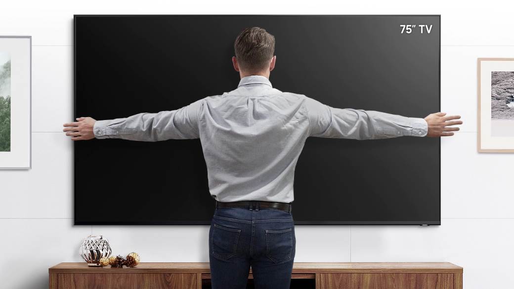 Kako izabrati velicinu televizora, TV velicina, Kako se meri TV velicina