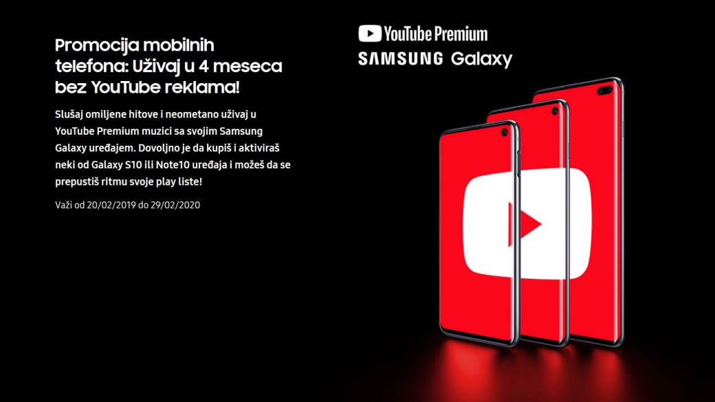 Samsung Galaxy YouTube Premium kako iskoristiti, Kako slušati YouTube u pozadini, YouTube Premium