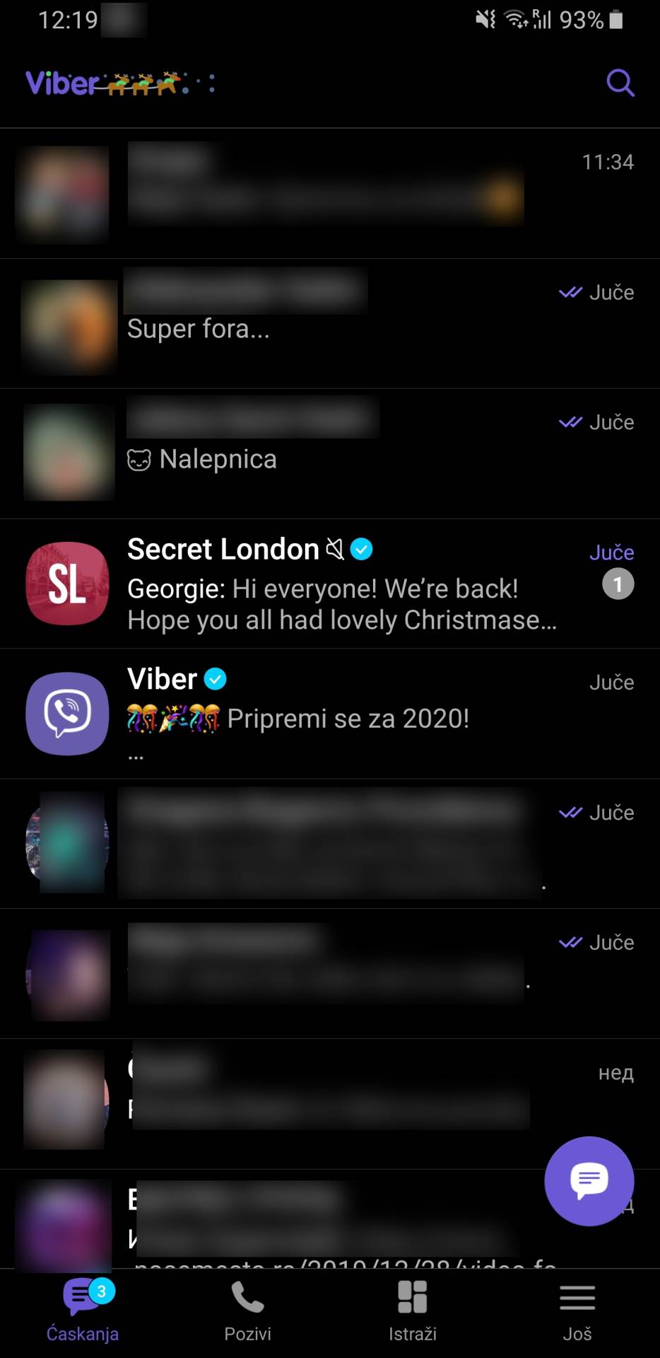Viber poruke kako se koriste dodatne opcije