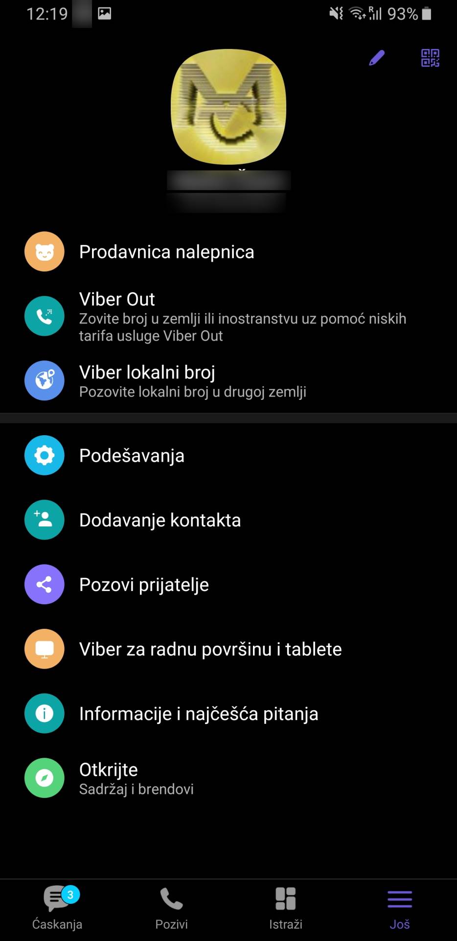 Viber poruke kako se koriste dodatne opcije