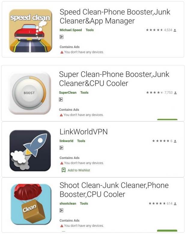 Zlonamerne aplikacije, Loše aplikacije Android, Android reklame problem, Reklame Android brisanje